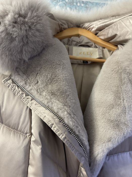Зимова куртка з натуральним хутром