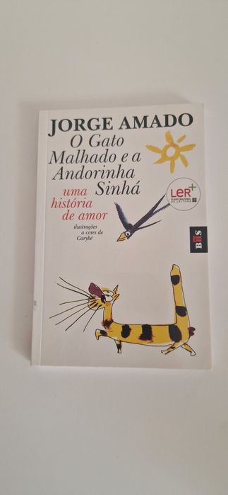 Livro O gato Malhado e a  Amdorinha Sinha