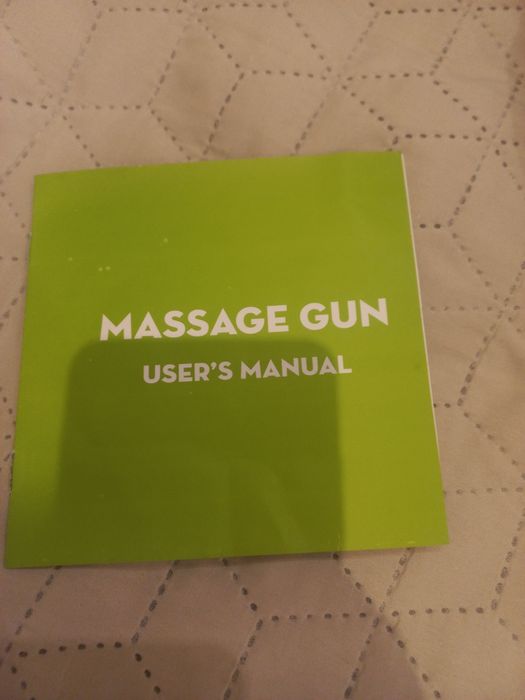 Ручний масажер пістолет