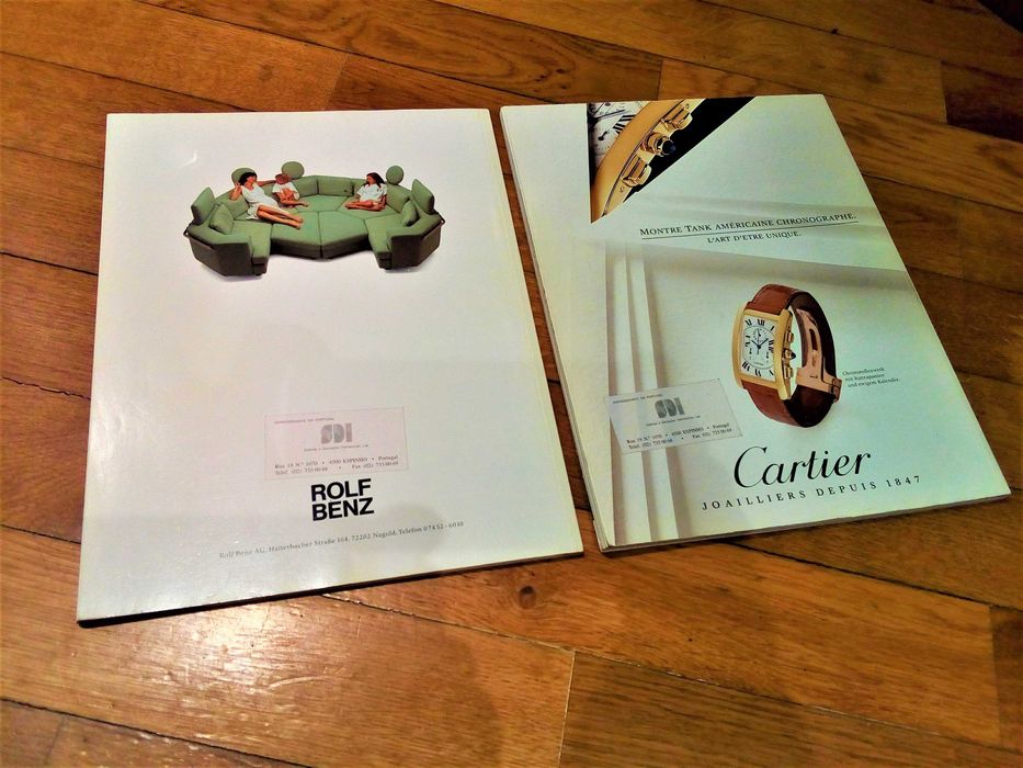 Catálogos da Rolf Benz - Sofás/Mobiliário