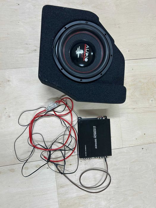 subwoofer + wzmacniacz audio system
