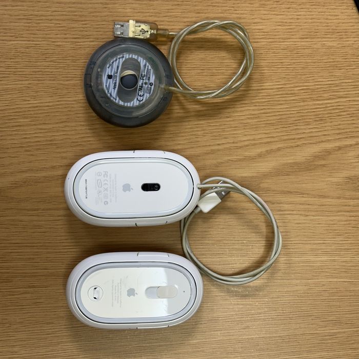 Apple mouse rato vintage