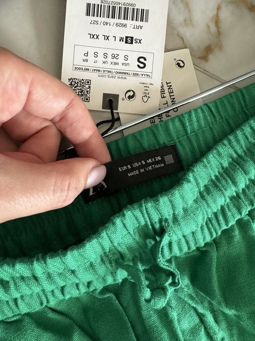 Штани з Льону Zara