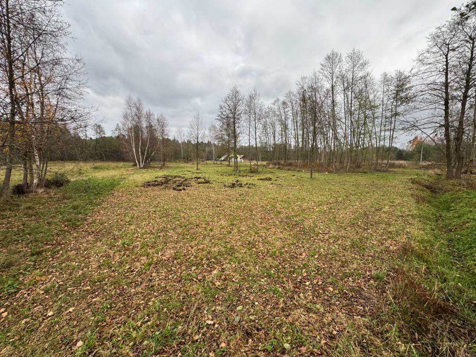 Działka 0,29 ha pod lasem, Smolarzyny, WZ na 2 domy jednorodzinne