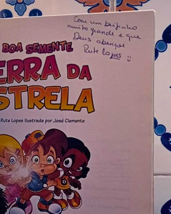 Livro “A Turma Boa Semente na Serra da Estrela” – Assinado pela Autora