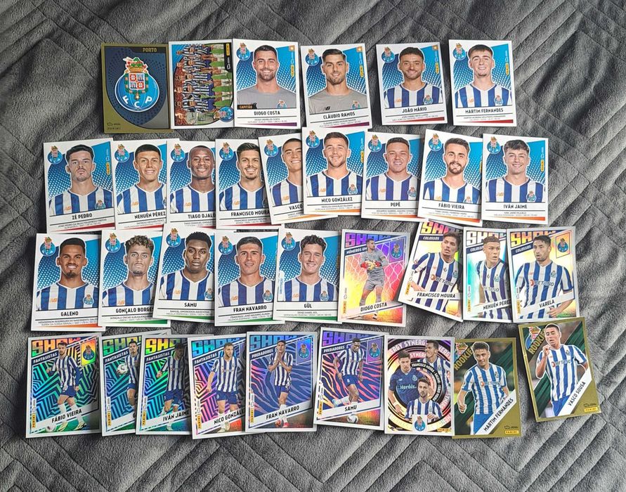 33 Cromos Jogadores do FC Porto - Futebol 2024/2025 - Panini