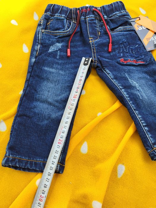 Джинсы на флисе 86р