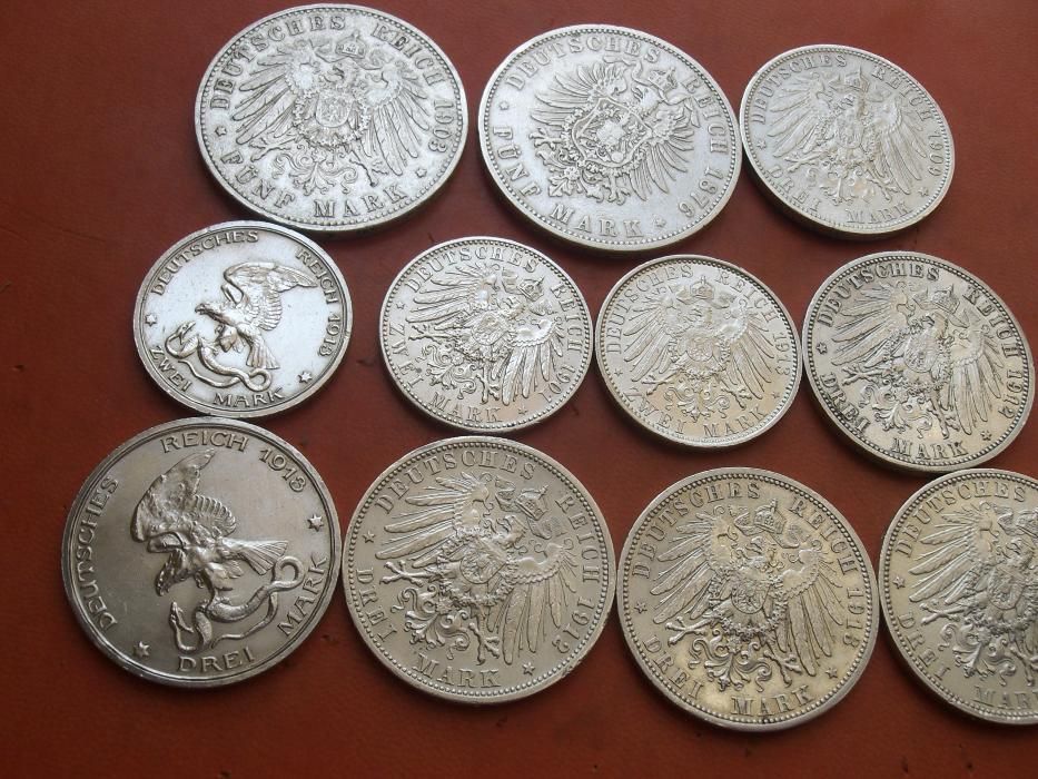 Шикарный набор Марки - Германская Империя -оригиналы