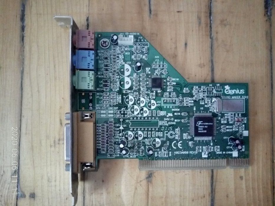Звуковые карты и ТВ тюнеры