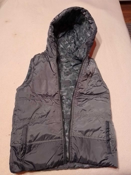 Kamizelka ocieplana r. 158 Coccodrillo dwustronna, bezrękawnik