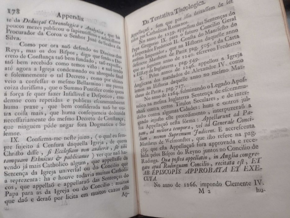Appendix e Illustração da Tentativa Theologica 1768 Antonio Pereira