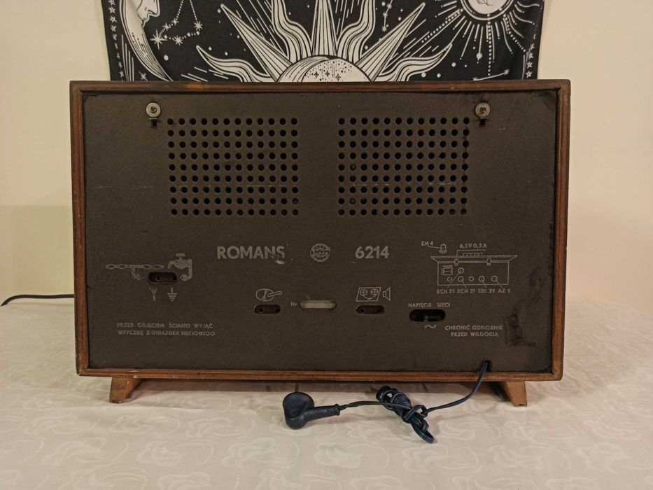 Radio lampowe Romans 6214 Unitra DIORA