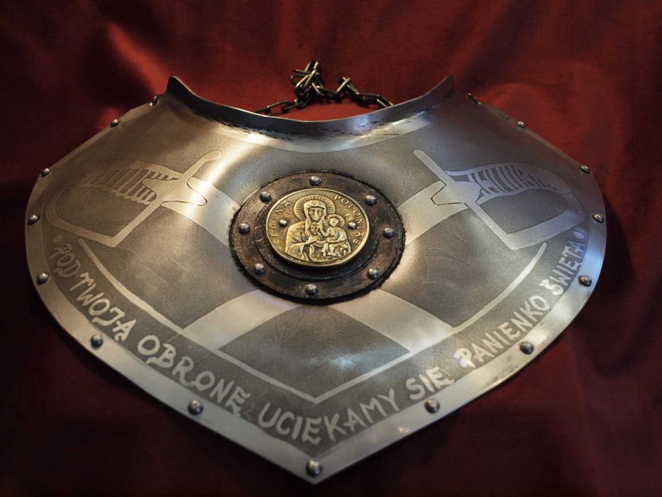 Ryngraf ułański kawaleryjski z szablami z elementem armaty wz. 1902/26