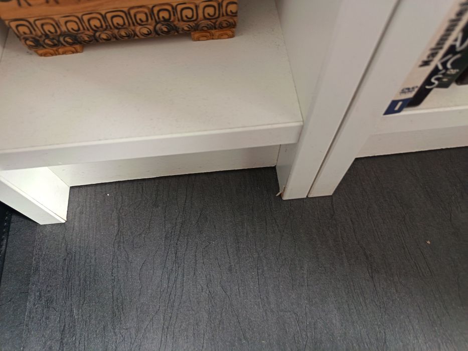 Ikea regał biały Gnedby na CD DVD wys 202
Zestaw