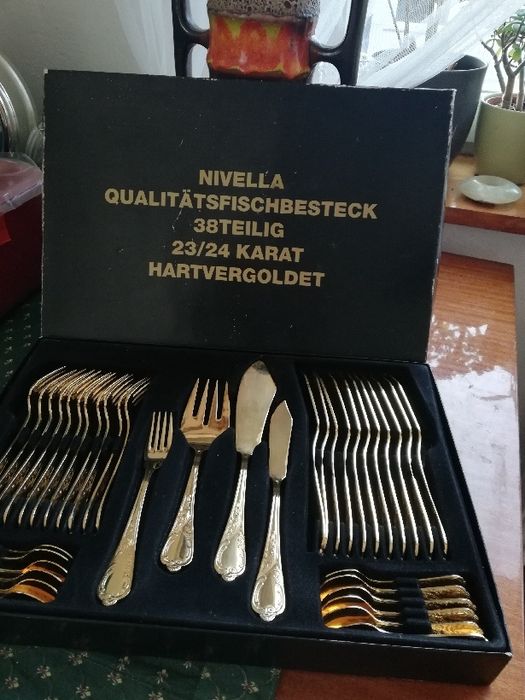 Nivella Solingen zestaw sztućców do ryby dla 12 osób