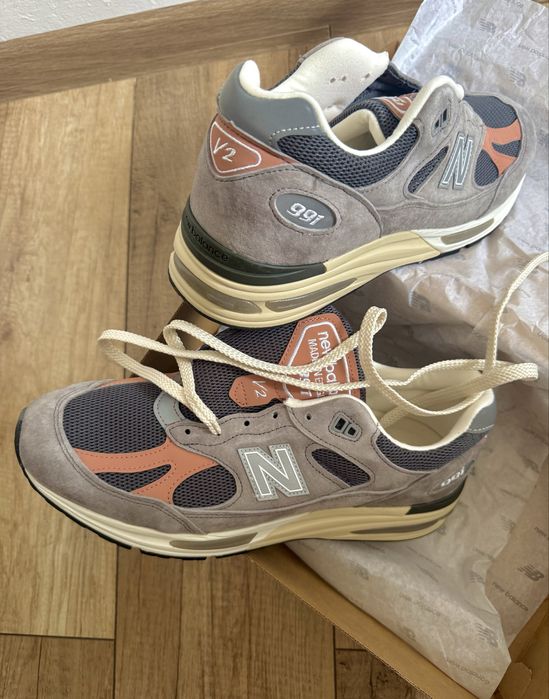Nowe buty New Balance 991v2 made in uk 44,5 England elephant skin grey 991