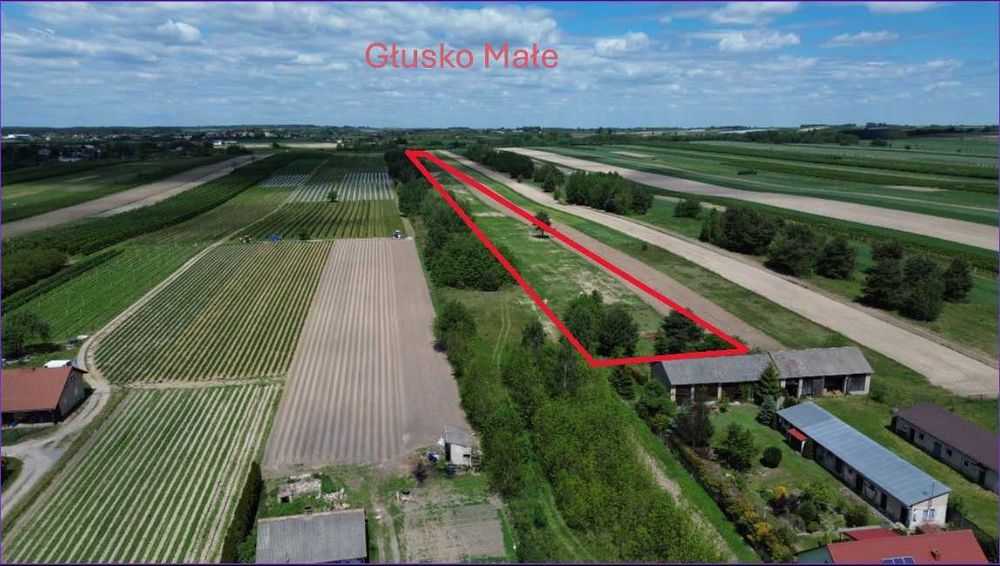 Działki budowlane Głusko Małe, gm. Opole Lubelskie