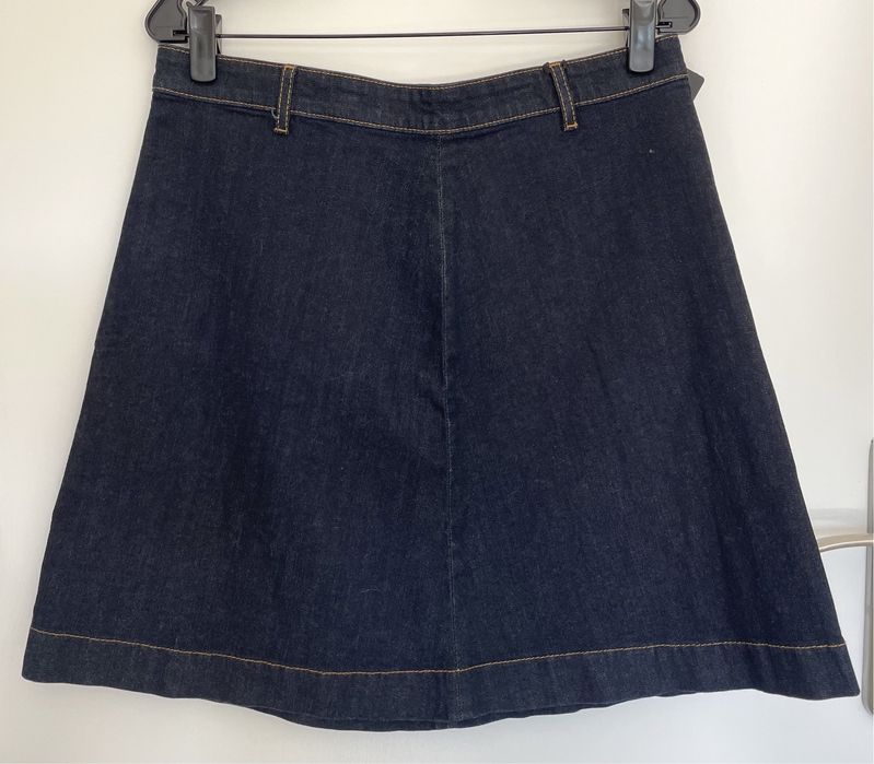 Saia de ganga - nova com etiqueta (Massimo Dutti, tamanho 42)