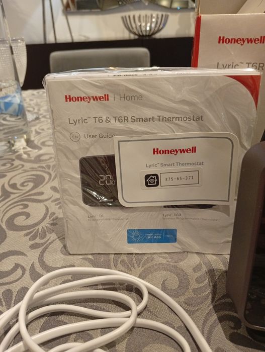 Termostato inteligente sem fio Honeywell T6R  novo