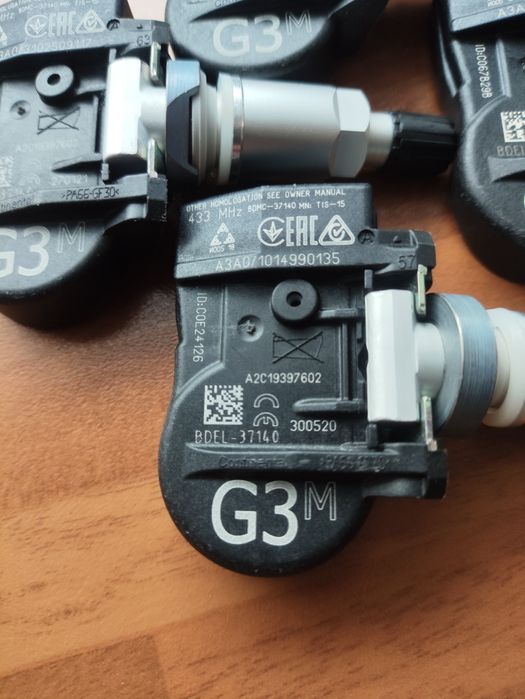 Nowe świeże 4x czujniki ciśnienia kole tpms Mazda 3 B CX-30 2019- 2025