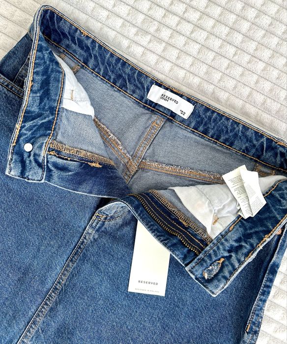 Jeansowa mini spódniczka Reserved 38 nowa z metką