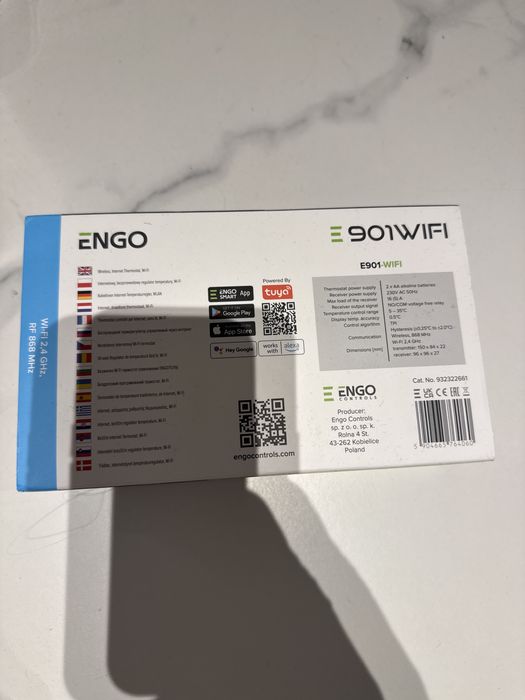 Engo Internetowy bezprzewodowy regulator temperatury WiFi Nowy