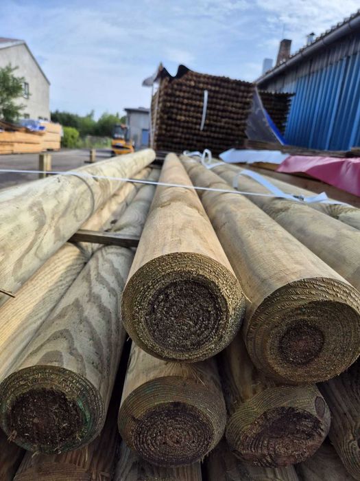 Palisada toczona Bale Kołki fi5 / fi6 / fi8/ fi10/ fi12 / fi14 / fi16