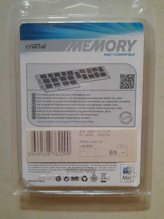 MAC memory card - NEW64552099354755121