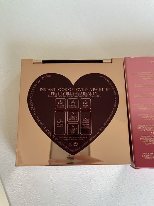 Палетка лімітована charlotte tilbury instant look of love in a palette
