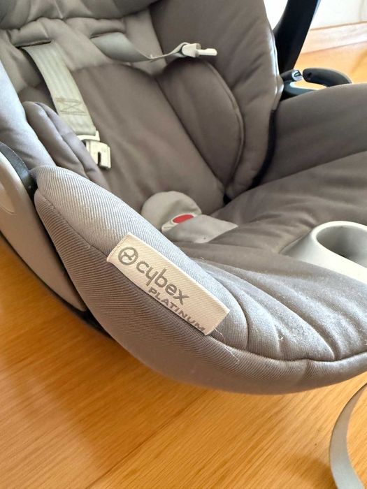 Vendo Cadeira auto / ovo Cybex Platinum com Isofix