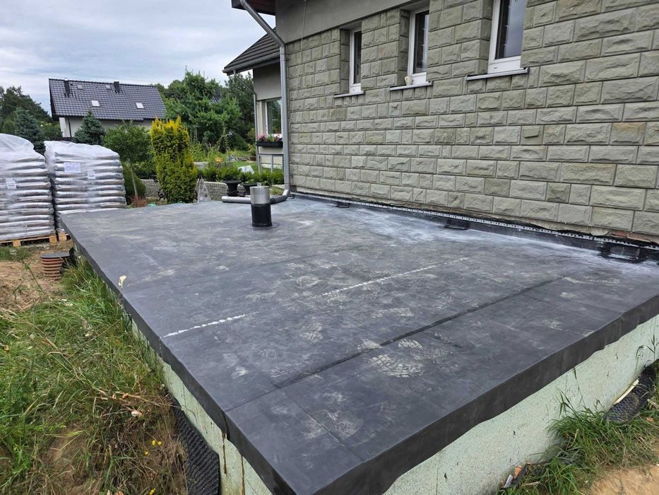 EPDM płachty na WYMIAR izolacja na dach taras balkon oczko wodne folia membrana Firestone Elevate Bosscover