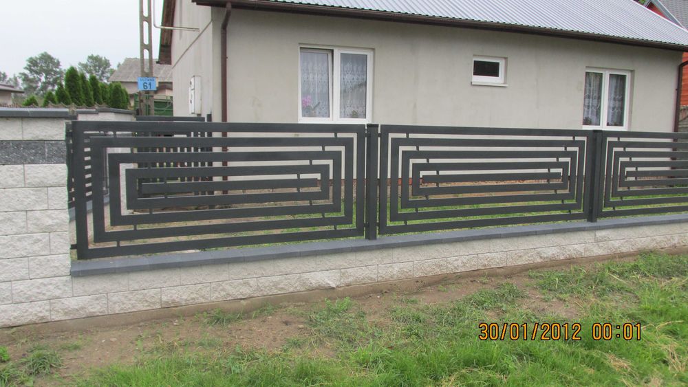 Ogrodzenie murowane, metalowe - Kompleksowy montaż od A do Z