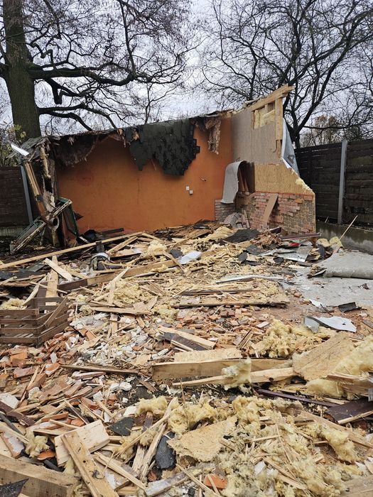 Rozbiórki i wyburzenia Wywóz gruzu i śmieci,