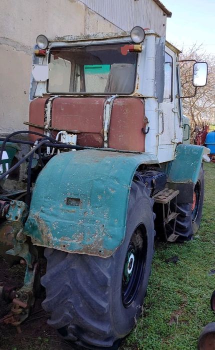 Трактор ХТЗ Т-150, двигун СМД-60, ЯМЗ-236, 1990 р, БДТ-7, плуг 5-кор