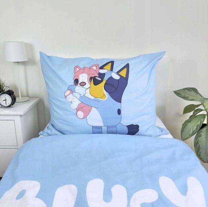 Pościel bawełniana 140x200 Bluey Bingo dziecięca dla dziecka