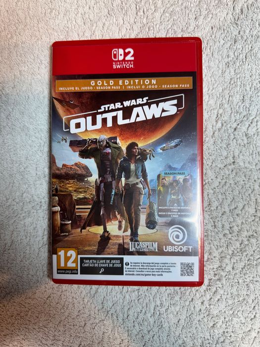 Star Wars Outlaws gold edition Nintendo Switch 2