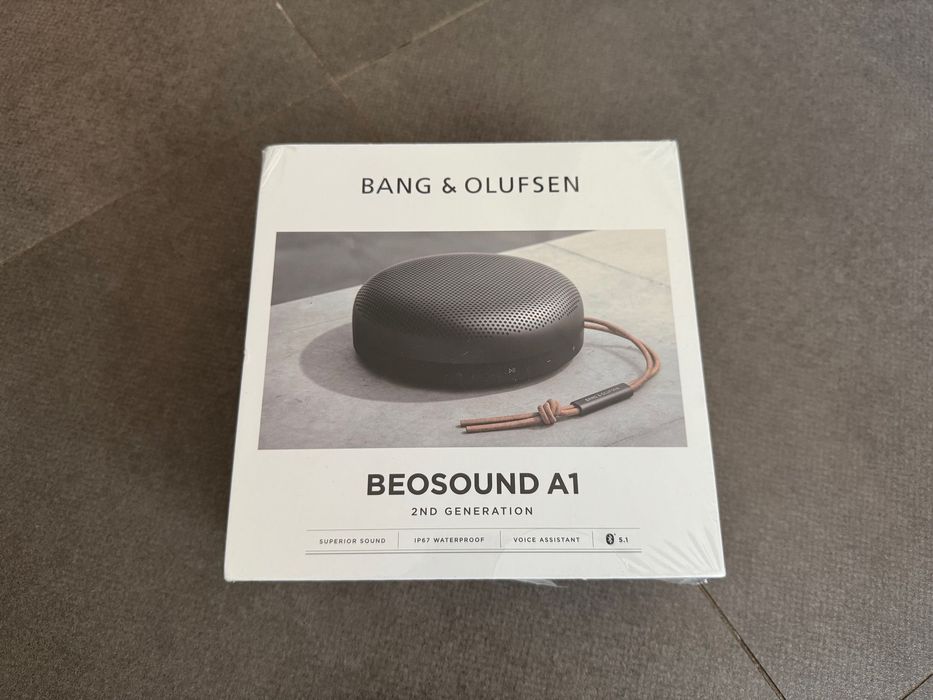 Nowy głośnik BANG OLUFSEN Beosound A1 2Gen Czarny GW24m