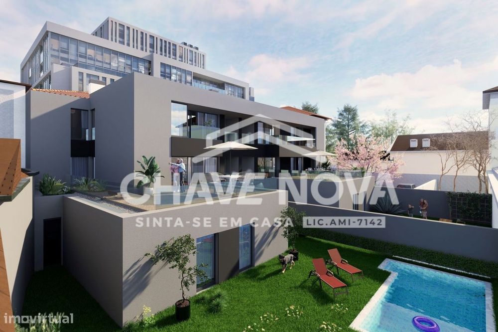 T2 Novo c/ Lugar de Garagem no Empreendimento Oporto Apartaments