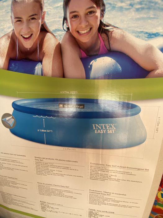Басейн круглий. INTEX EASY SET