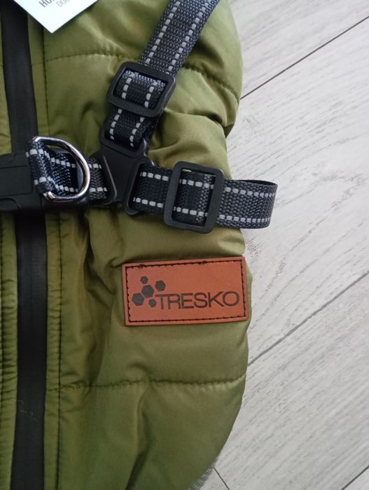 Kurtka dla psa S zielona