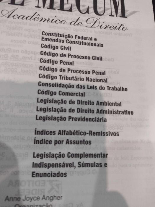 Vade Mecum - Acadêmico de Direito (2ª Ed.)