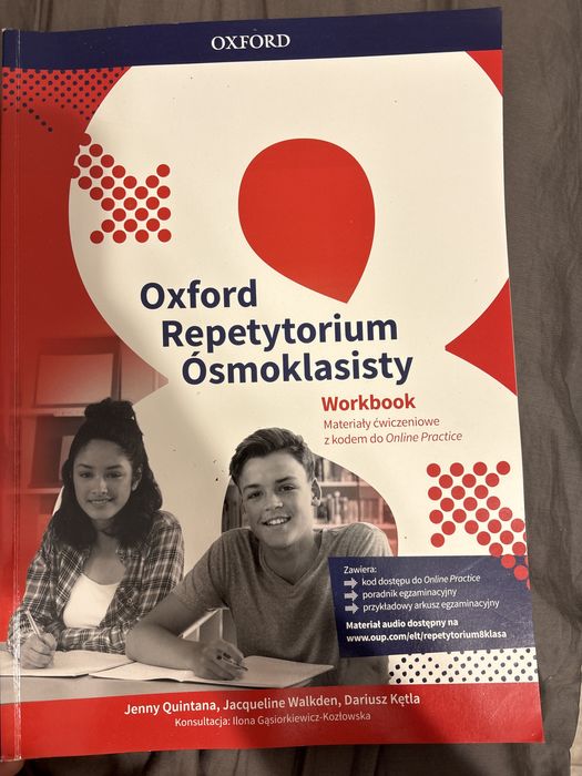 Oxford repetytorium ósmoklasisty - workbook