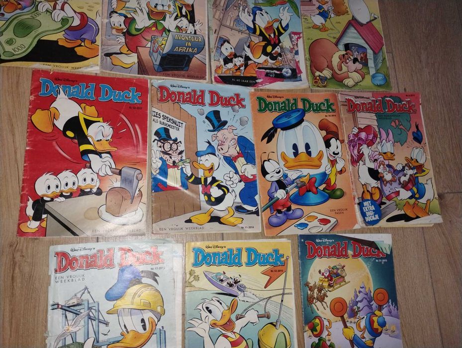 kaczor donald komiks po roku 2000 wersja na Benelux 38 sztuk