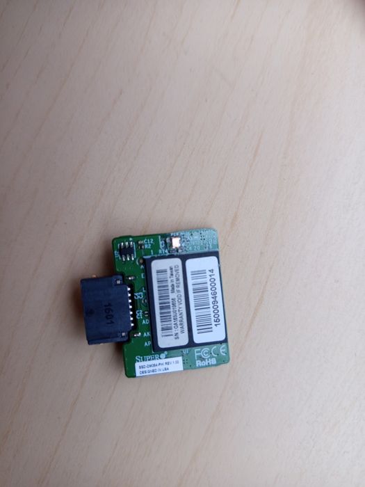 SSD super micro data DOM 64gb