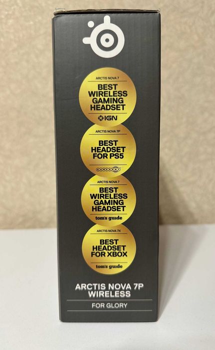 Ігрові бездротові навушники SteelSeries Arctis Nova 7P White Bundle