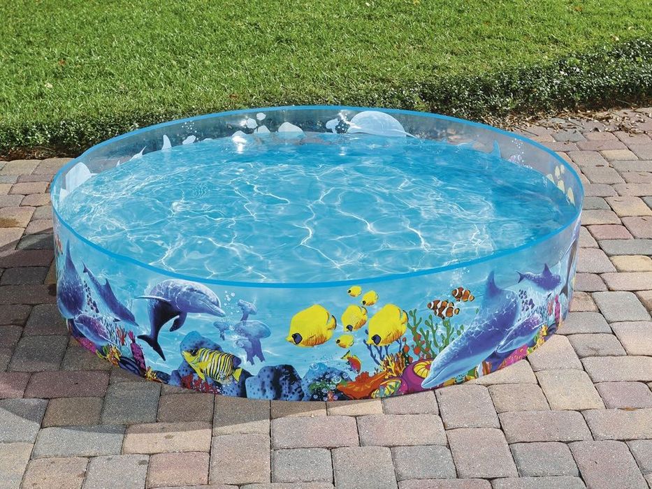 bestway basen rozporowy ogrodowy dla dzieci 183x38cm rybki