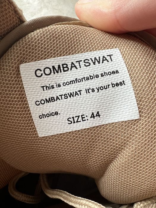 Военные тактические ботинки - берцы Combat Swat.