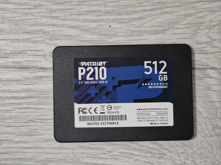 SSD диск 512GB PATRIOT P210 (SATA3 \ 2.5"). Trade-IN