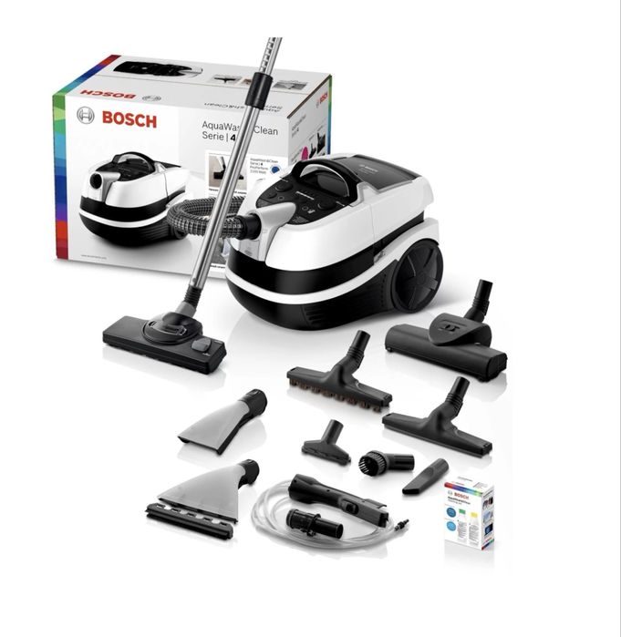 Миючий пилосос з аквафільтром BOSCH BWD421PRO