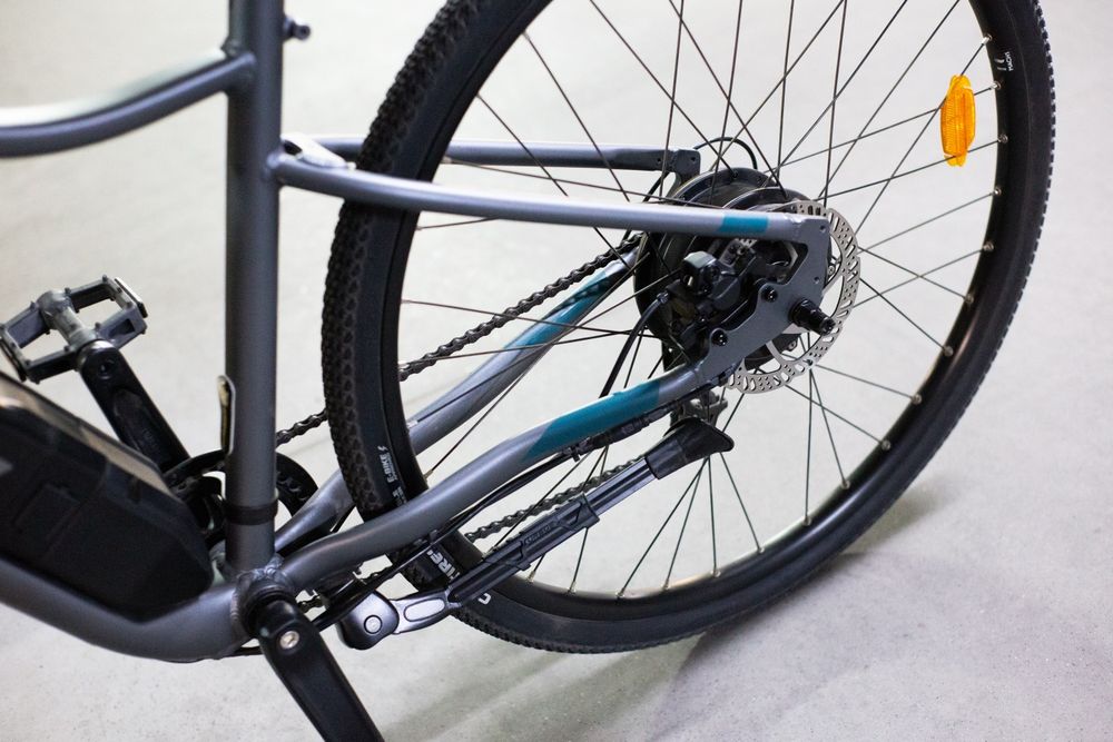 Rower elektryczny Riverside 500e roz. S M crossowy e-bike decathlon